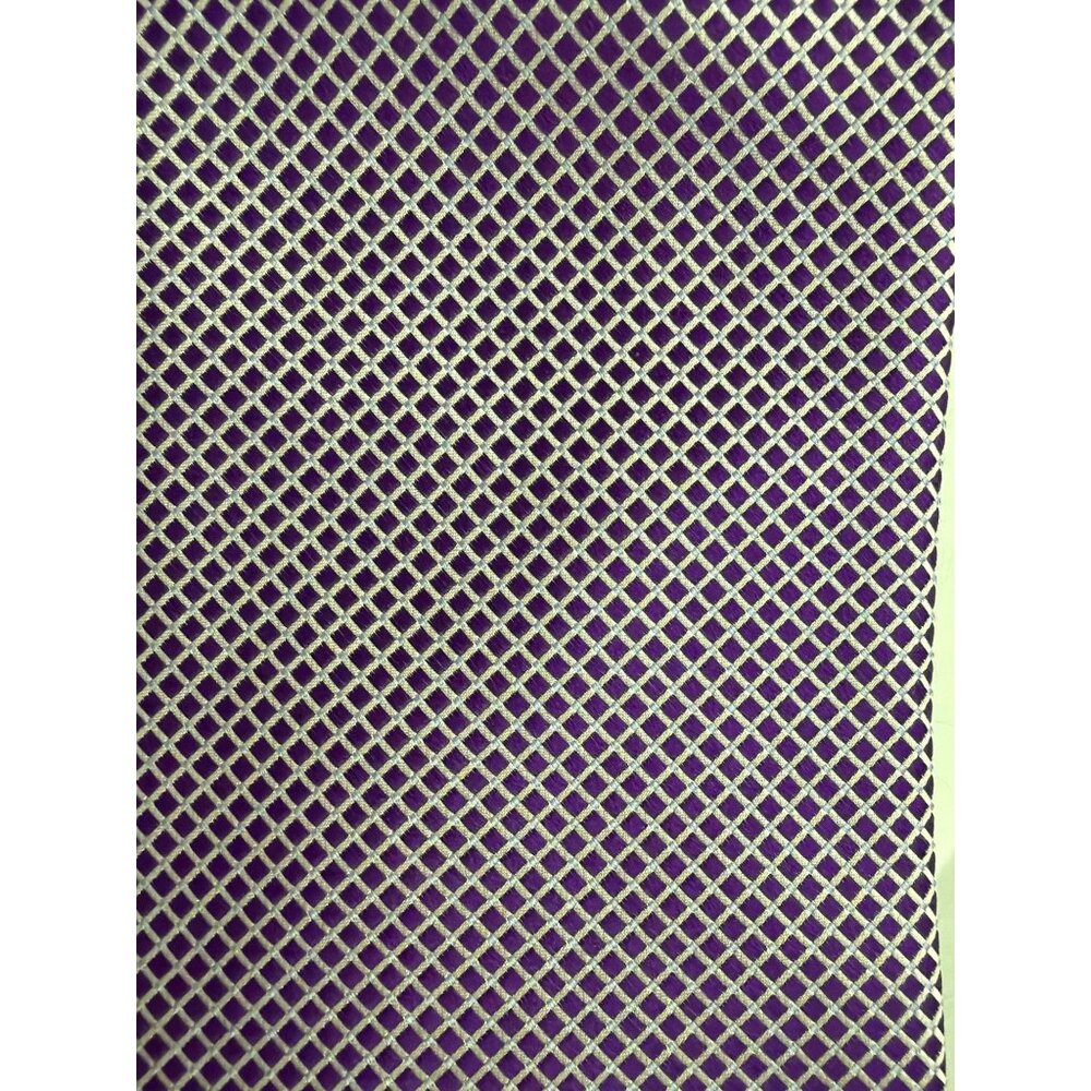 Eagle Men’s Diamond Weave Pattern Silk Necktie